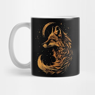 Fox Solitary Sentries Mug